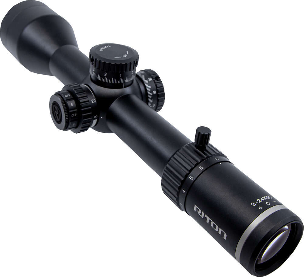 Scopes Riton Optics ZPAP M70 RITON X7 CONQUER 3-24X56IR FFP MRAD • Model: ZPAP M70